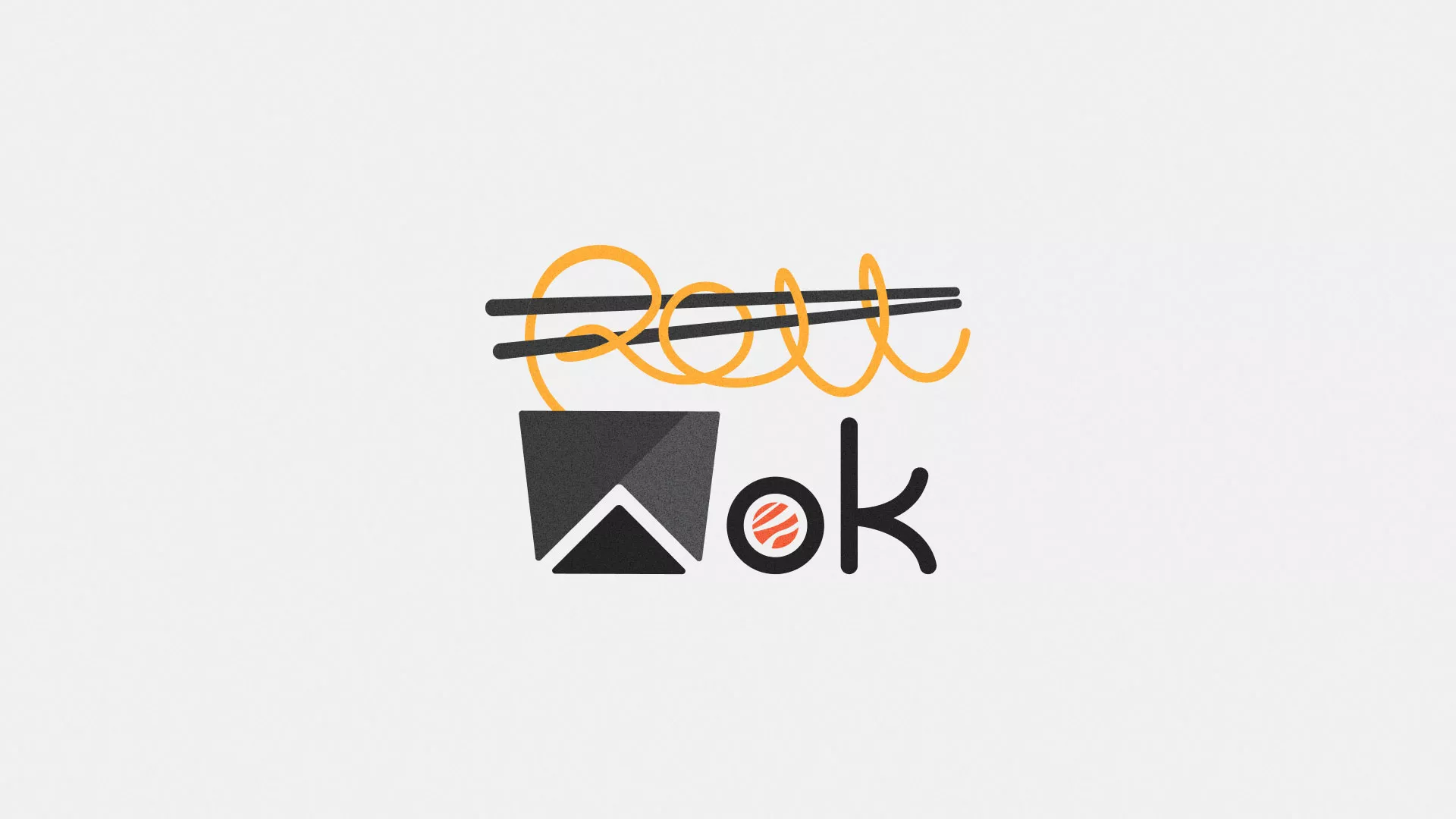 Разработка логотипа в Малмыже для суши-бара «Roll Wok Club» Разработка логотипа в Малмыже для суши-бара «Roll Wok Club»